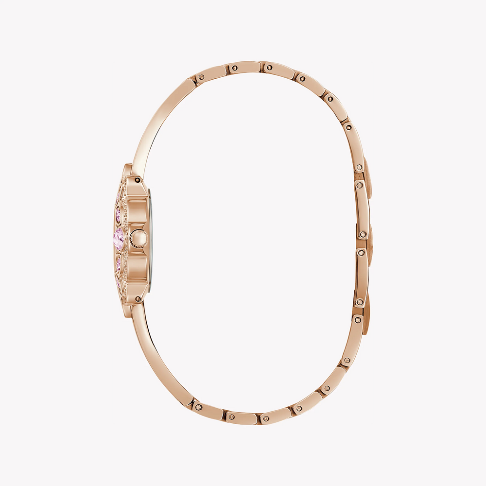 Guess Women's Rose Gold Watch, Silver Dial | Gw0681l3 by i-watch