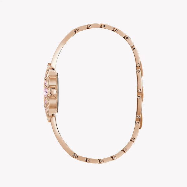 Guess Women's Rose Gold Watch, Silver Dial | Gw0681l3 by i-watch