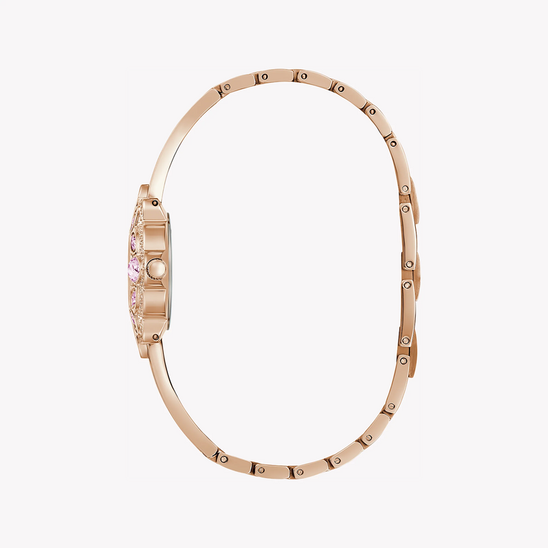 Guess Women's Rose Gold Watch, Silver Dial | Gw0681l3 by i-watch