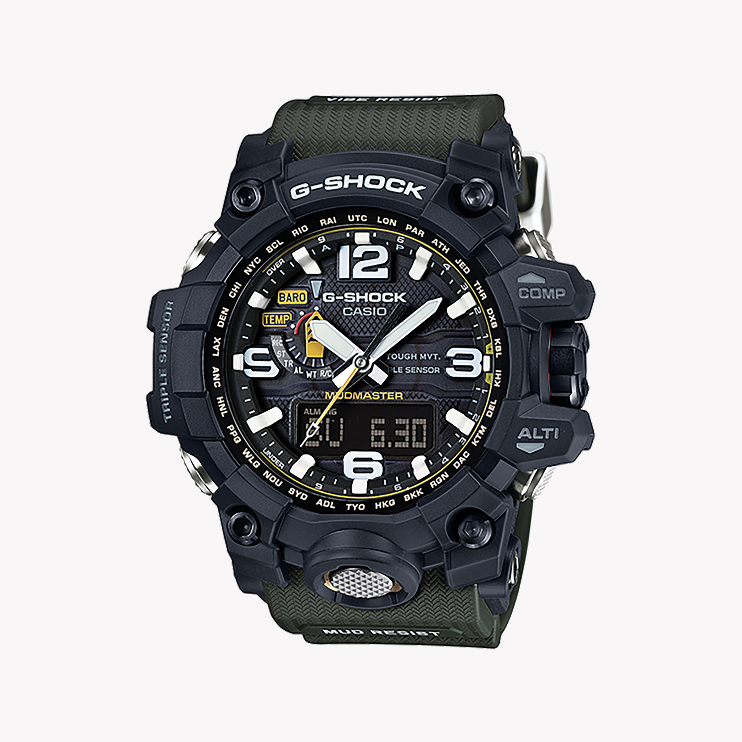 G-SHOCK GWG-1000-1A3DR MUDMASTER - RUGGED ELEGANCE FOR THE ADVENTUROUS MAN