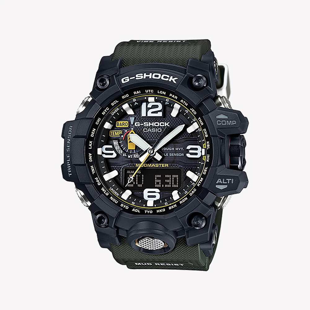 G-Shock Gwg-1000-1a3dr Mudmaster - Rugged Elegance For The Adventurous Man by i-watch