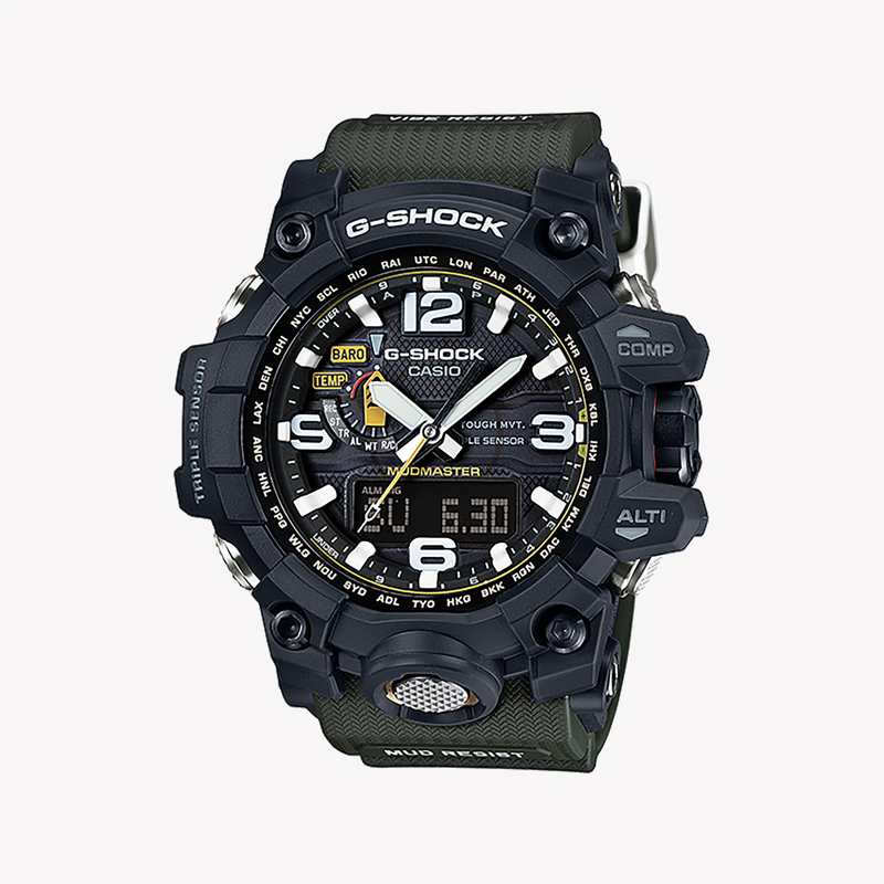 G-Shock Gwg-1000-1a3dr Mudmaster - Rugged Elegance For The Adventurous Man by i-watch