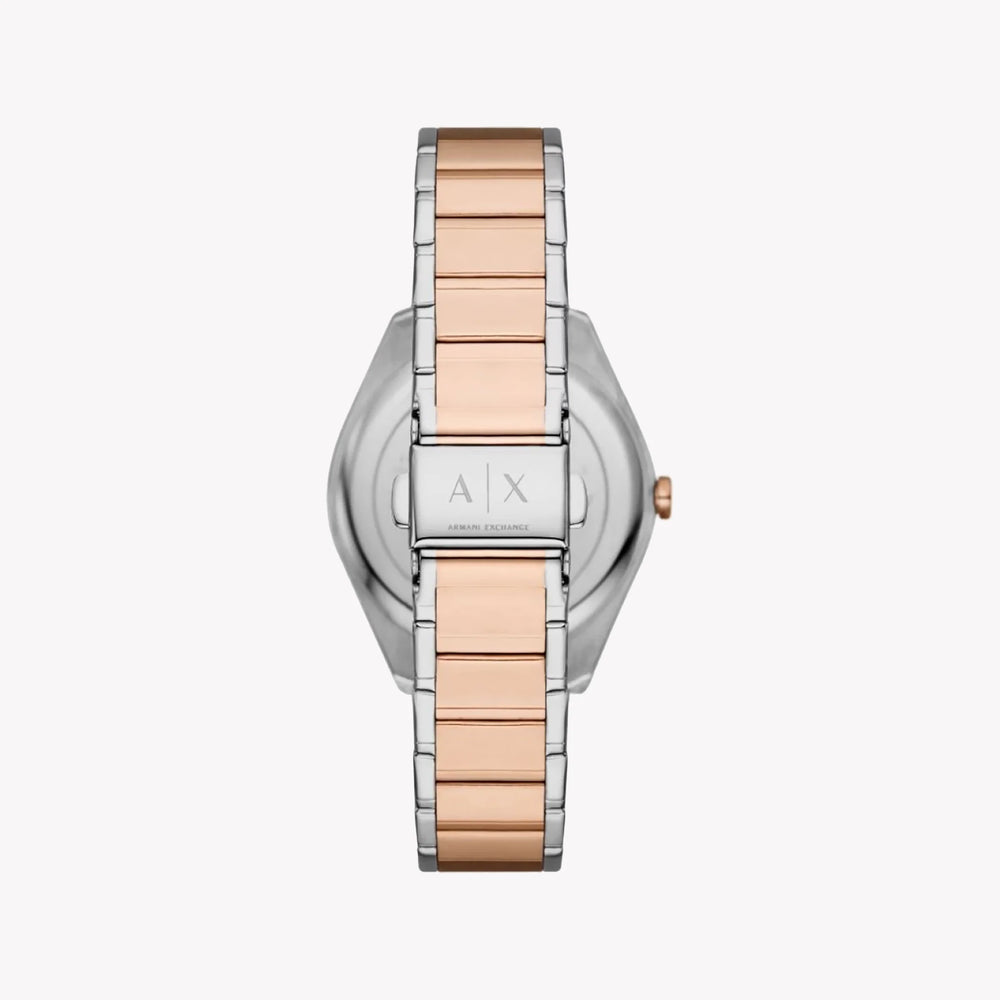 ARMANI EXCHANGE AX5655: ELEGANT SILVER-ROSE GOLD TIMEPIECE FOR MODERN WOMEN-i-Watch-3
