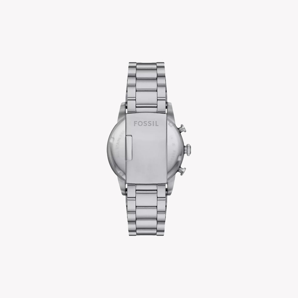 Fossil Men's Silver Watch, Blue Dial | Fs6047 by i-watch