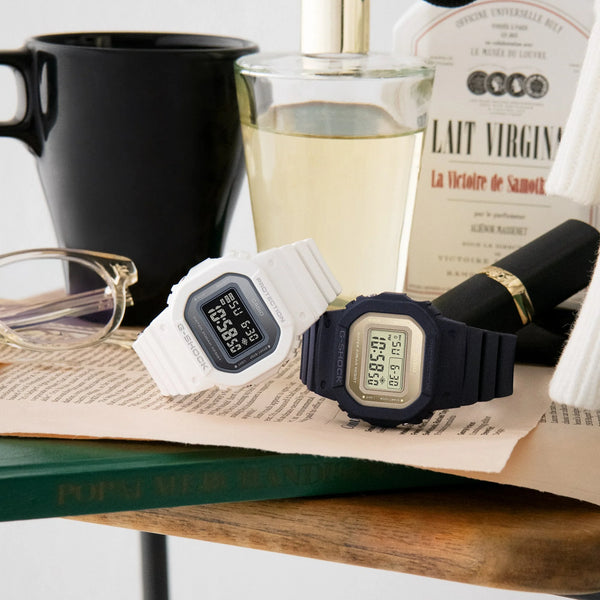 CASIO G-SHOCK GMD-S5600-7ER DYNAMIC VERSATILITY - RUGGED WHITE RESIN ADVENTURE WATCH-i-Watch-5