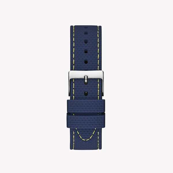 Guess Men's Blue Stainless Steel & Silicone Watch | W1256g3 by i-watch