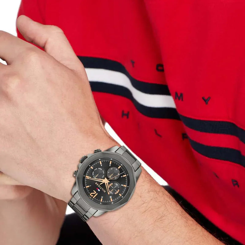 Tommy Hilfiger Men's Grey Stainless Steel Watch | 1692186 by i-watch
