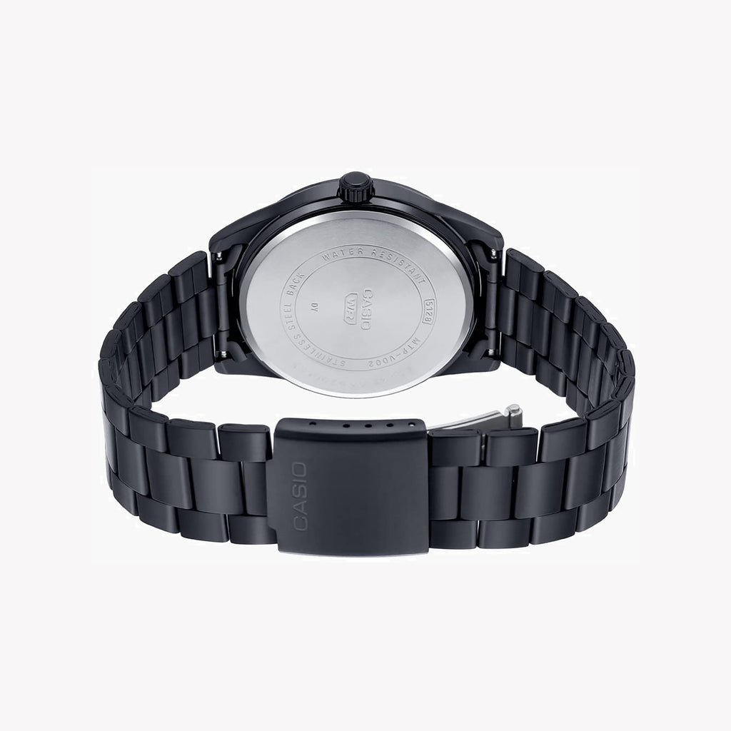 CASIO MTP-VD02B-3EUDF ELEGANT SPORT - STYLISH GREEN DIAL MEN'S WATCH with stainless steel band-i-Watch-3