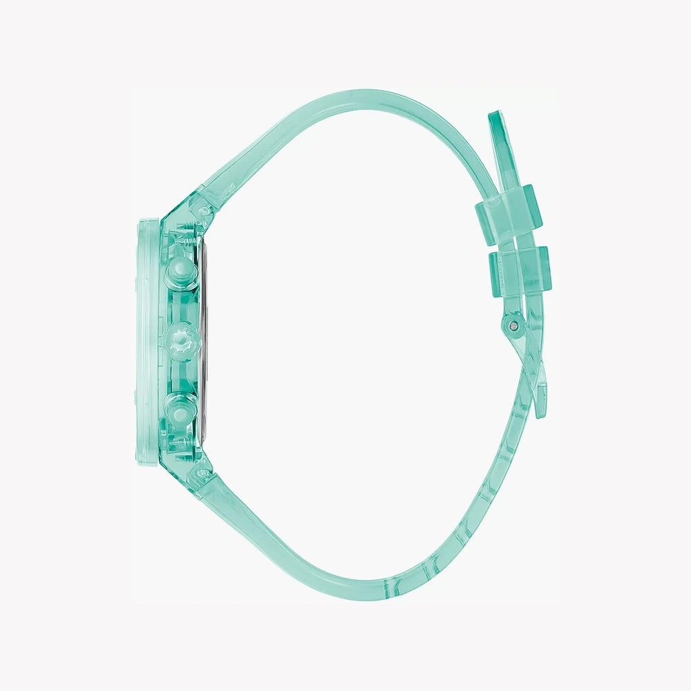 Guess Women's Turquoise Watch, Plastic Case/Band | Gw0438l1 by i-watch