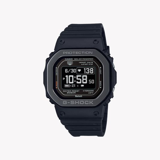 Montre pour homme CASIO G-SHOCK DW-H5600MB-1 G-SQUAD THE ORIGIN avec lunette en métal noir-Huretane