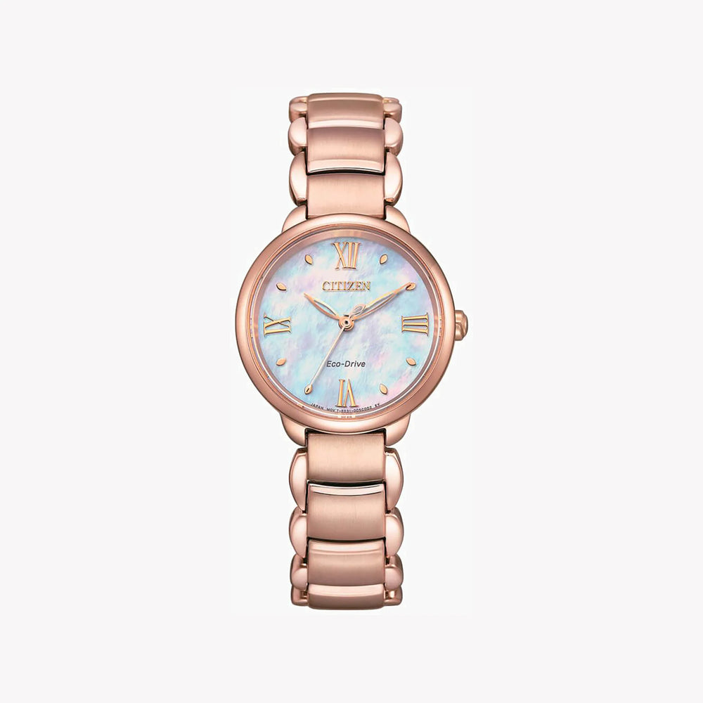 Citizen Women's Gold Watch, Multi-Colored Dial | Em0928-84d by i-watch