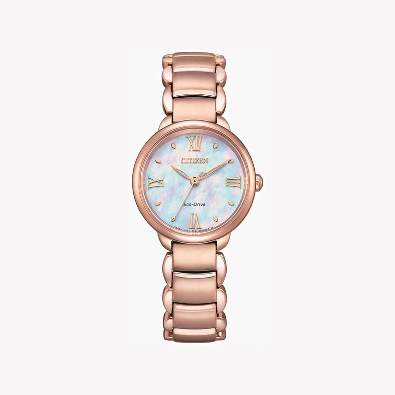 Citizen Women's Gold Watch, Multi-Colored Dial | Em0928-84d by i-watch