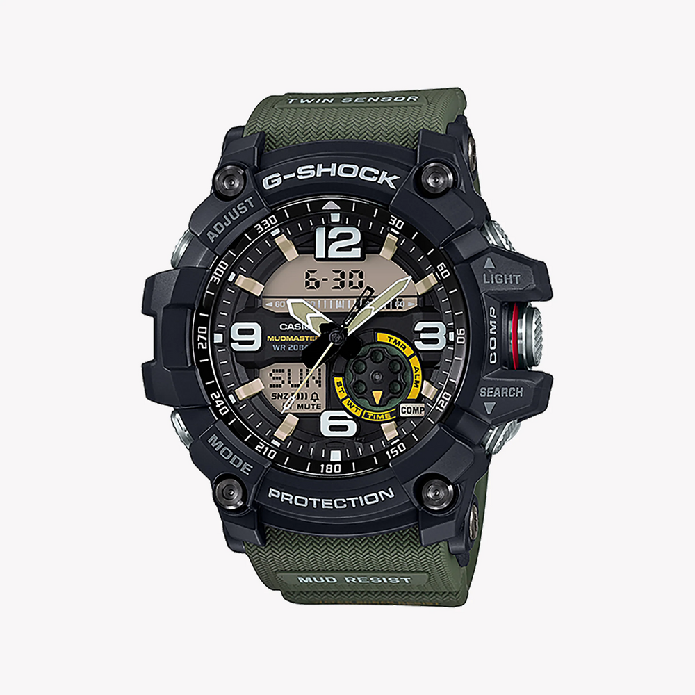 Casio G-Shock Gg-1000-1a3dr Adventure Series - Mud-Resistant Men's Watch With Digital Compass & Thermometer by i-watch