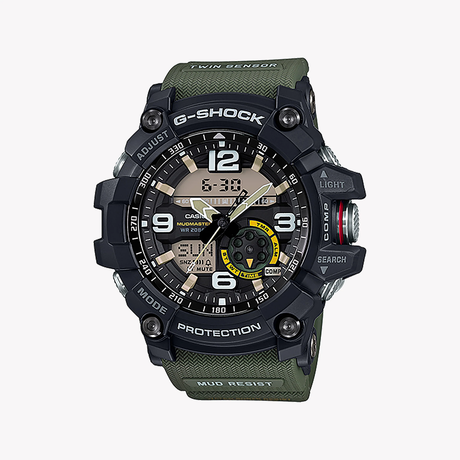 Casio G-Shock Gg-1000-1a3dr Adventure Series - Mud-Resistant Men's Watch With Digital Compass & Thermometer by i-watch