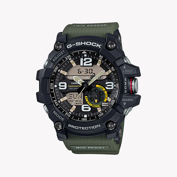 Casio G-Shock Gg-1000-1a3dr Adventure Series - Mud-Resistant Men's Watch With Digital Compass & Thermometer by i-watch