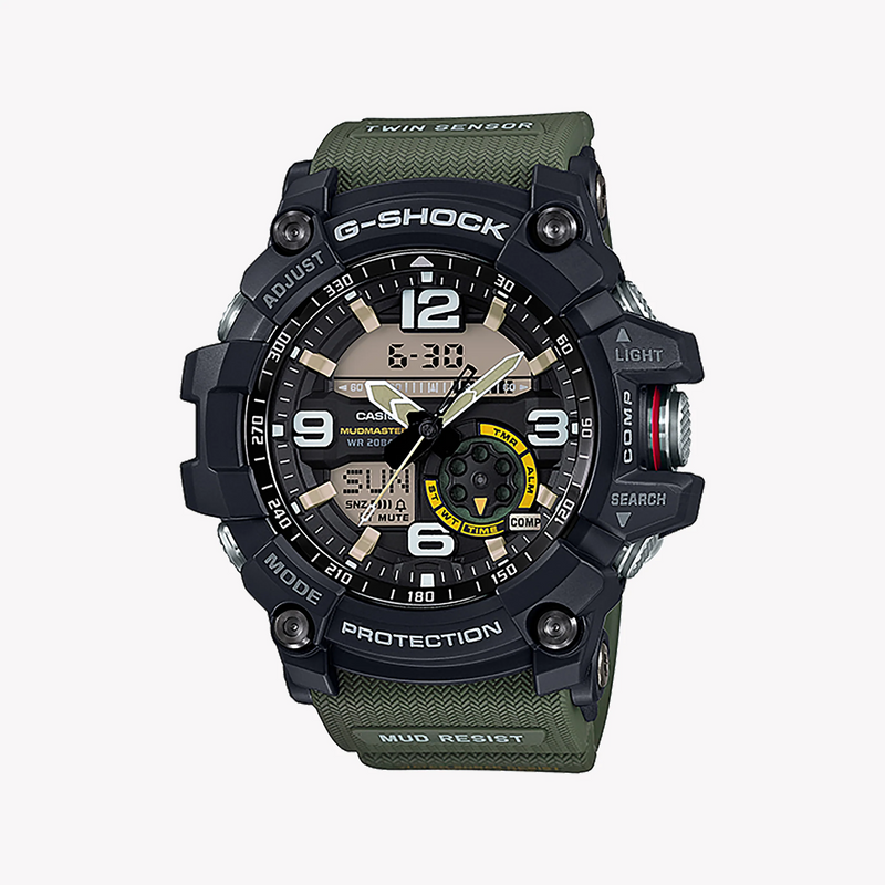 Casio G-Shock Gg-1000-1a3dr Adventure Series - Mud-Resistant Men's Watch With Digital Compass & Thermometer by i-watch