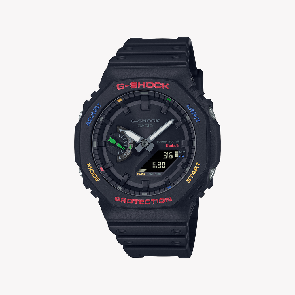 CASIO G-SHOCK GA-B2100FC-1ADR OAK - SPORTY ELEGANCE UNLEASHED Men's Watch with Black Resin Band and Digital Dial