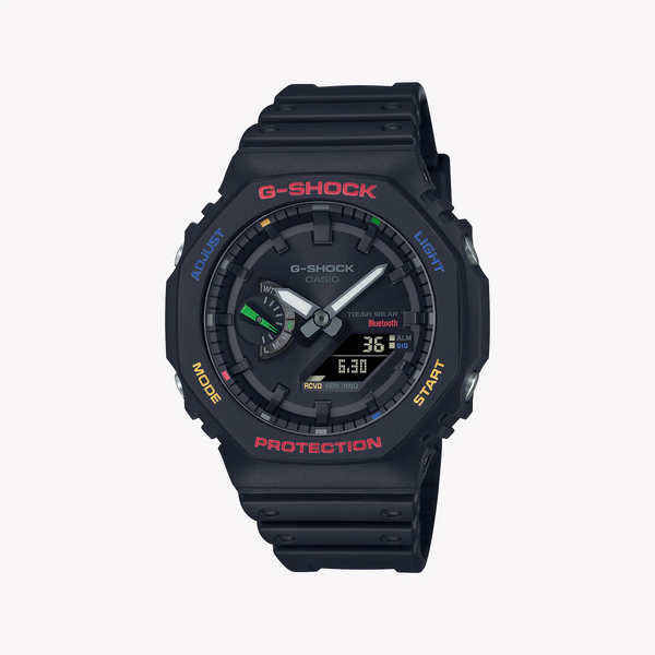 G-Shock Men's Black Resin Watch, Digital Dial | Ga-B2100fc-1adr by i-watch
