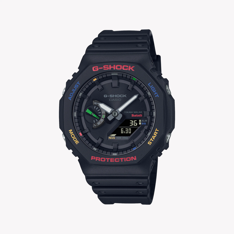 G-Shock Men's Black Resin Watch, Digital Dial | Ga-B2100fc-1adr by i-watch