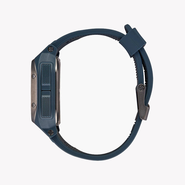 Nixon Men's Blue Silicone Watch, Blue Case | A1324-307 by i-watch