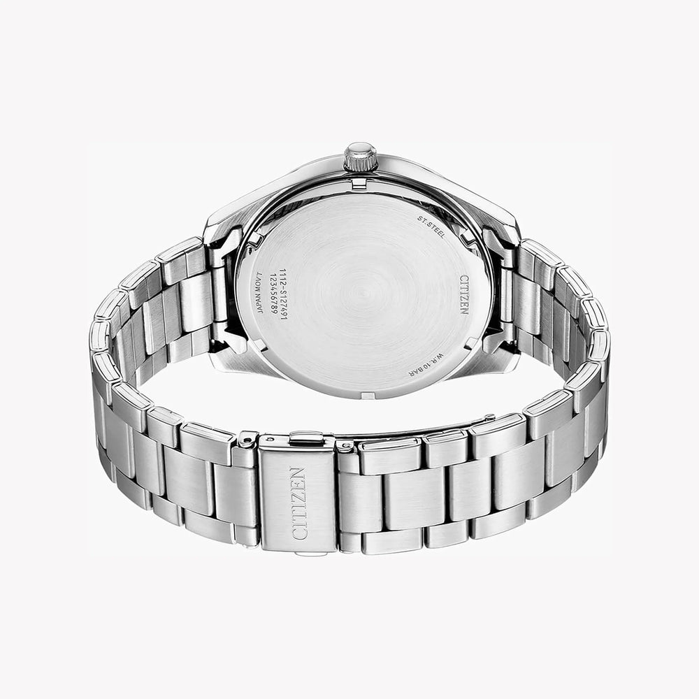 Citizen Men's Silver Watch, Blue Dial | Bi1031-51l by i-watch