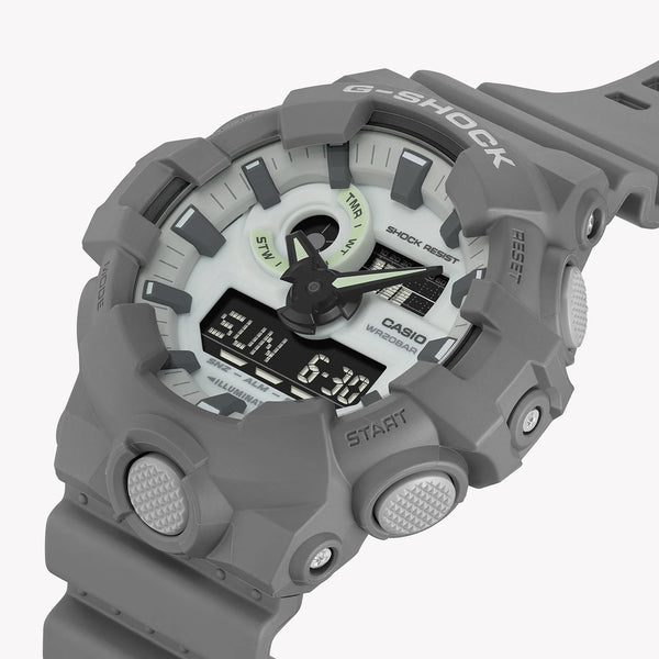 G-Shock Men's Dark Gray Resin Watch, Digital Dial | Ga-700hd-8adr by i-watch