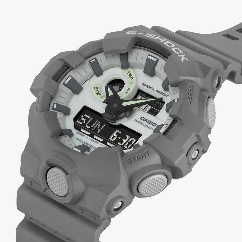 G-Shock Men's Dark Gray Resin Watch, Digital Dial | Ga-700hd-8adr by i-watch