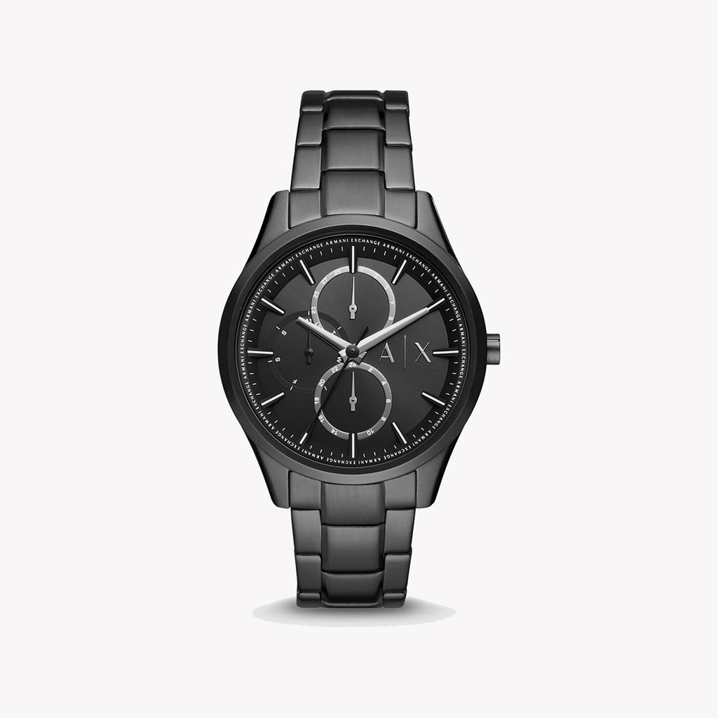 ARMANI EXCHANGE AX1867 BOLD BLACK - MENS STAINLESS STEEL TIMEPIECE WITH MODERN ELEGANCE