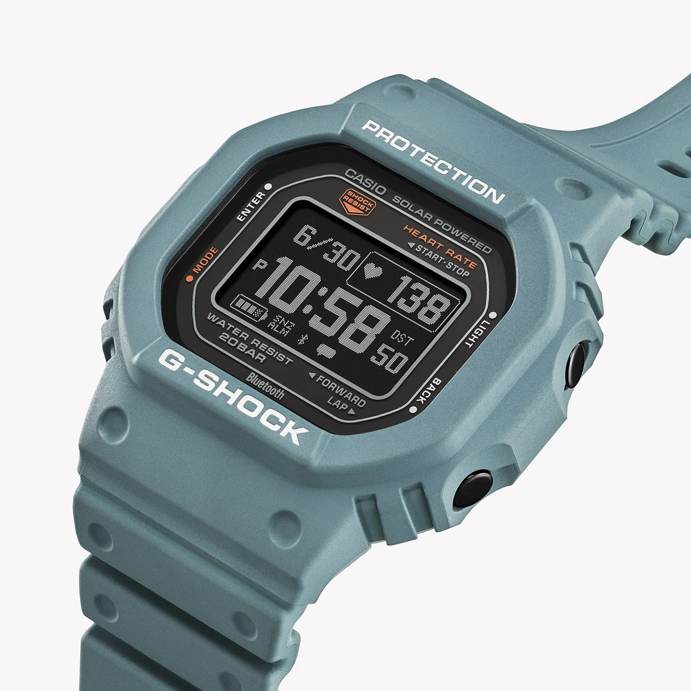 Casio G-Shock Men's Blue Resin Watch, Digital Display | Dw-H5600-2er by i-watch