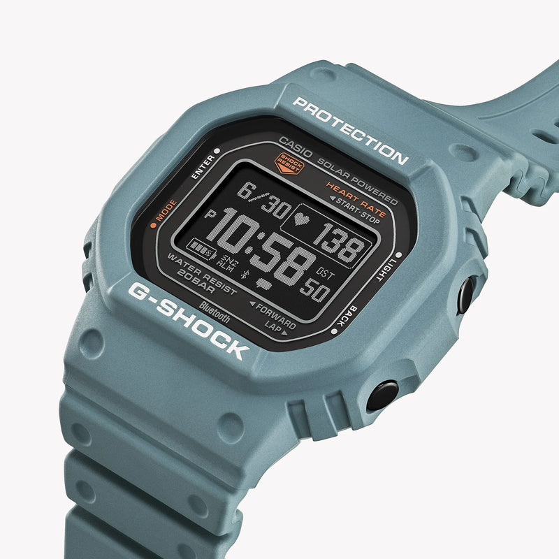 Casio G-Shock Men's Blue Resin Watch, Digital Display | Dw-H5600-2er by i-watch