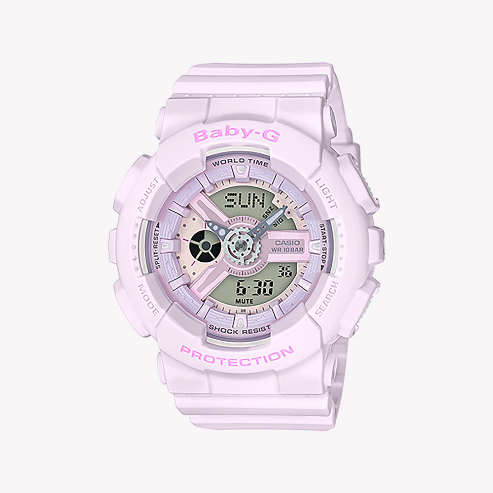 Ba-110-4a2dr Baby-G - Vivid Pink Sporty Chic Women's Watch For Every Adventure by i-watch