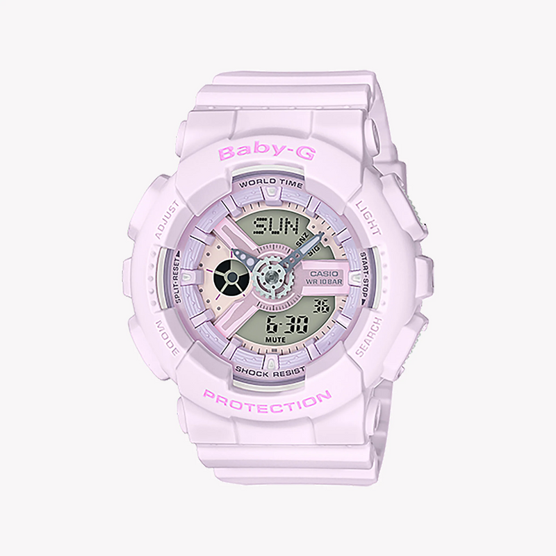 Ba-110-4a2dr Baby-G - Vivid Pink Sporty Chic Women's Watch For Every Adventure by i-watch