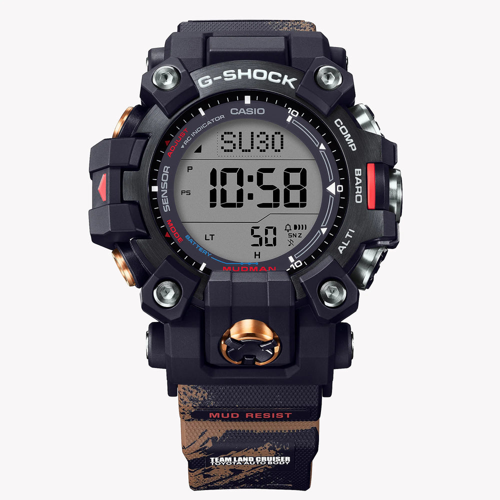 Casio Men's Black Resin Watch, Digital Display | Gw-9500tlc-1er by i-watch