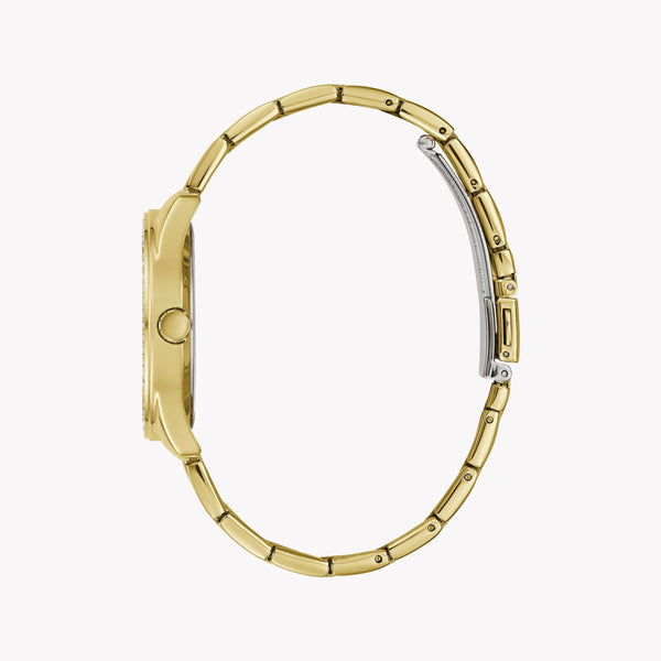 Guess Women's Gold Stainless Steel Watch, White Dial | Gw0001l2 by i-watch
