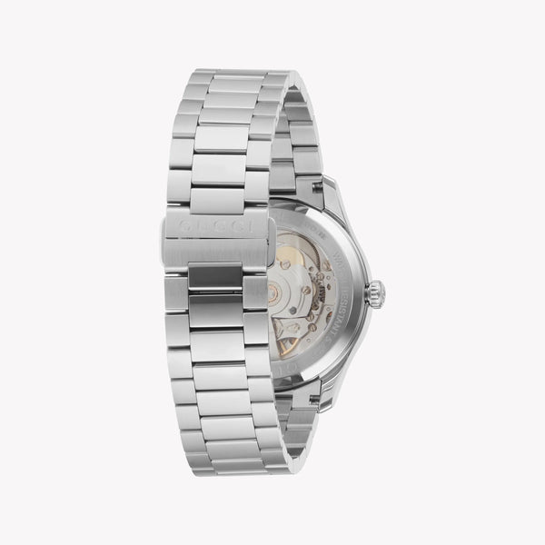 Gucci Men's Silver Watch, Green Dial | Ya1264176 by i-watch