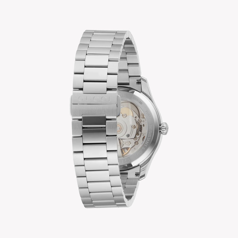 Gucci Men's Silver Watch, Green Dial | Ya1264176 by i-watch