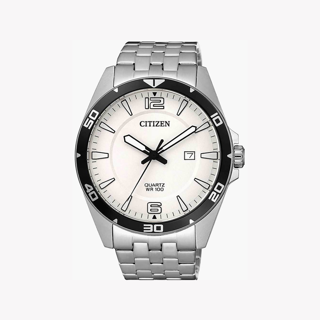 CITIZEN BI5051-51A MODERN MASTERPIECE - STYLISH MEN'S WATCH WITH BLACK STAINLESS STEEL CASE
