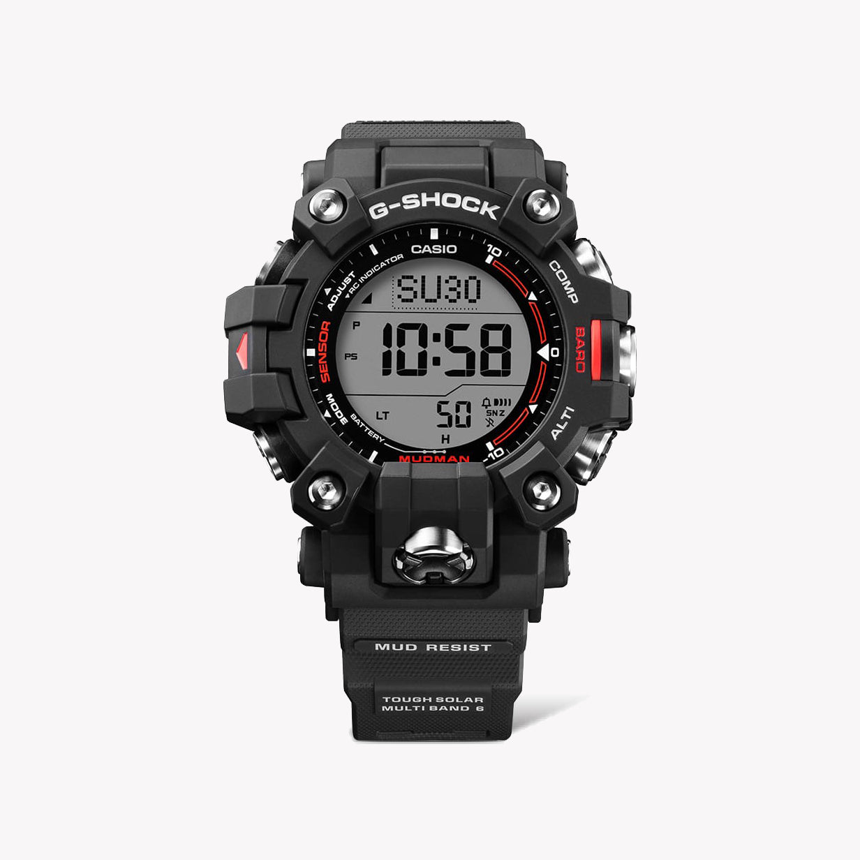 CASIO G-SHOCK GW-9500-1 MASTER OF G MUDMAN Black Men's Watch