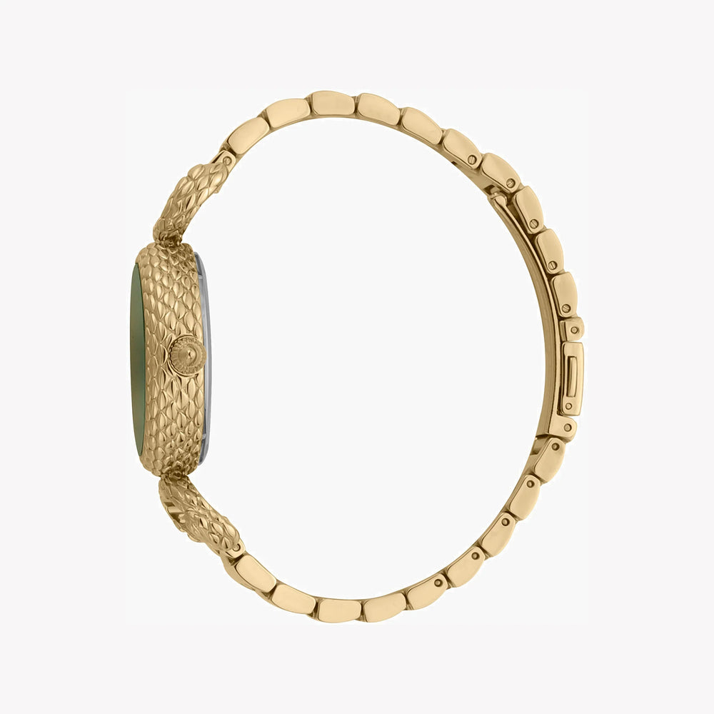 Just Cavalli Women's Gold Watch, Green Dial | Jc1l148m0075 by i-watch
