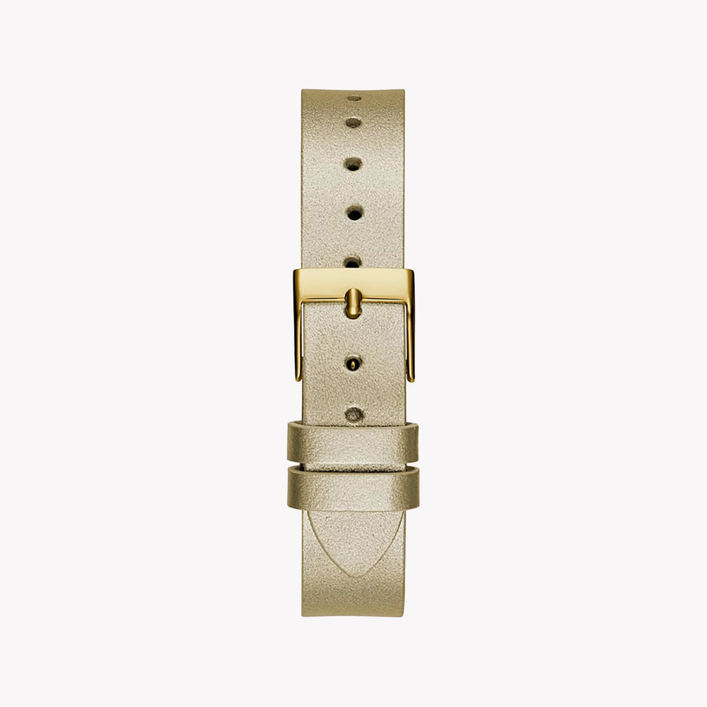Guess Women's Gold Mesh Watch, Beige Band | Gw0535l4 by i-watch