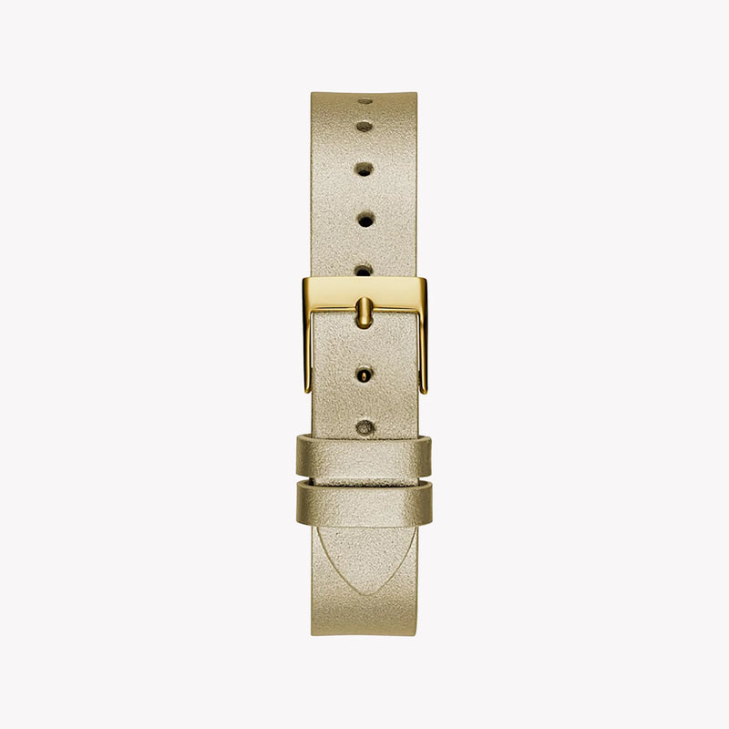 Guess Women's Gold Mesh Watch, Beige Band | Gw0535l4 by i-watch