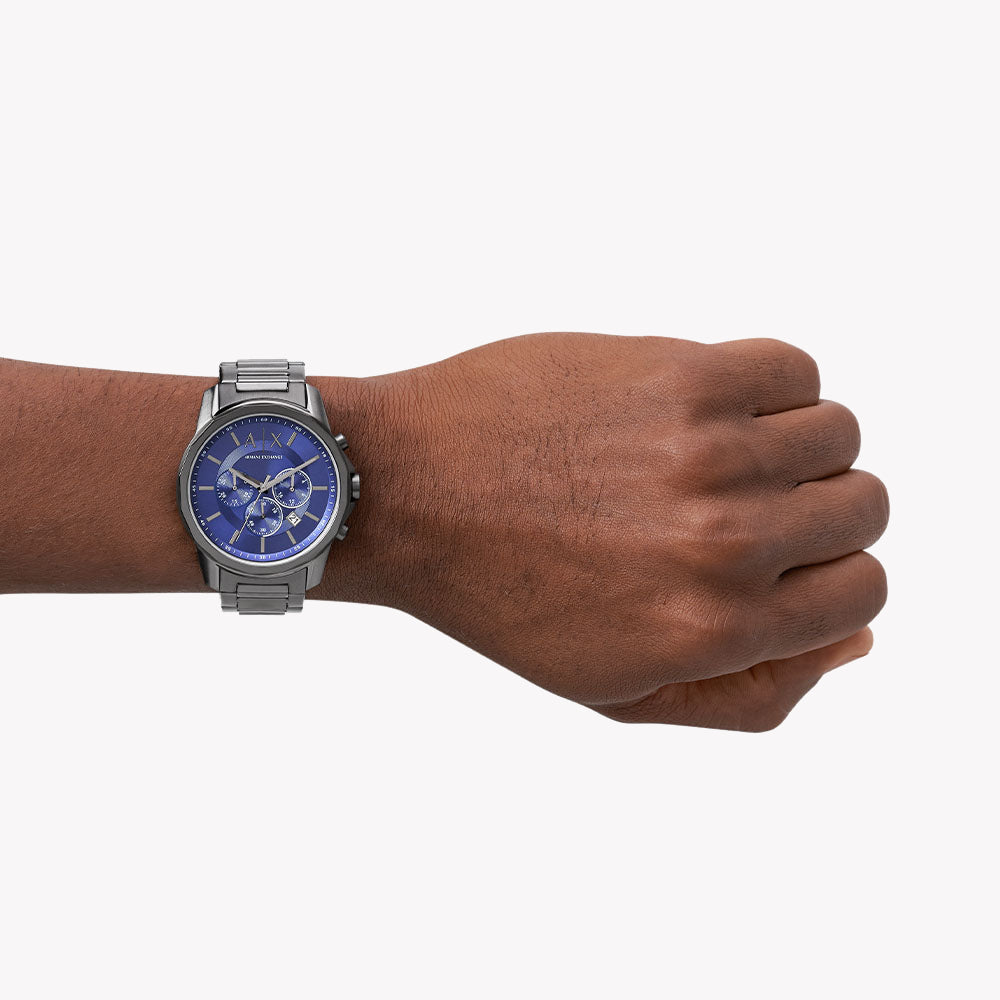 ARMANI EXCHANGE AX1731 - BOLD GREY STAINLESS STEEL TIMEPIECE FOR MODERN MEN-i-Watch-4