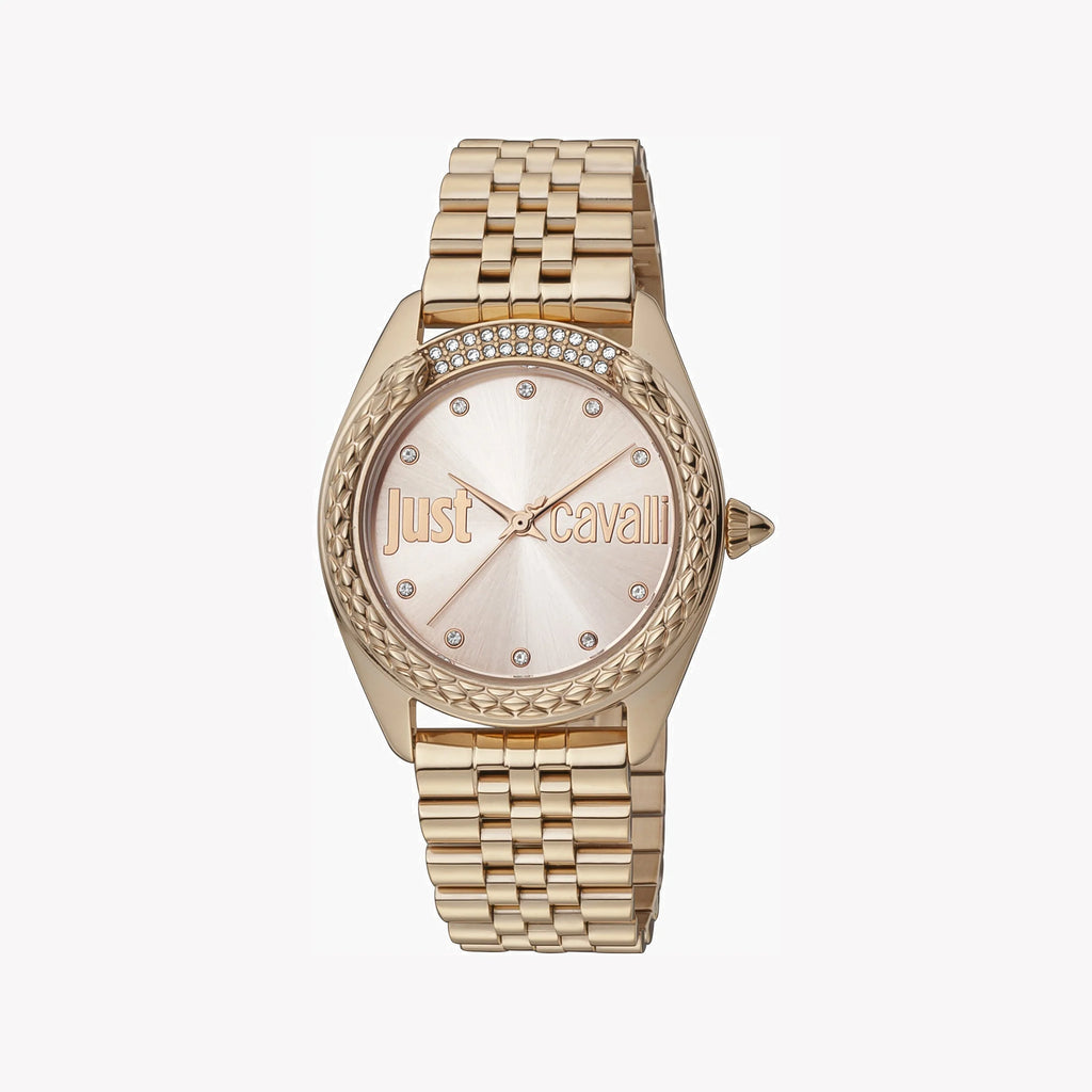 JUST CAVALLI Women's Watch with Rose Gold Stainless Steel Case and Rose Gold Stainless Steel Band-i-Watch-2