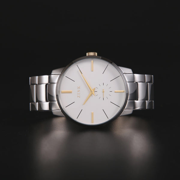 Zink Men's Stainless Steel Silver Watch | Zk126g5gs-16