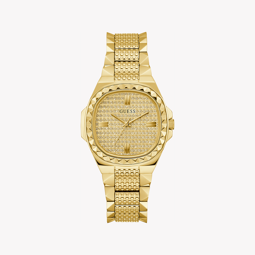 GUESS GW0601L1 RADIANT ELEGANCE - GOLD STAINLESS STEEL WOMEN'S WATCH with Champagne Dial