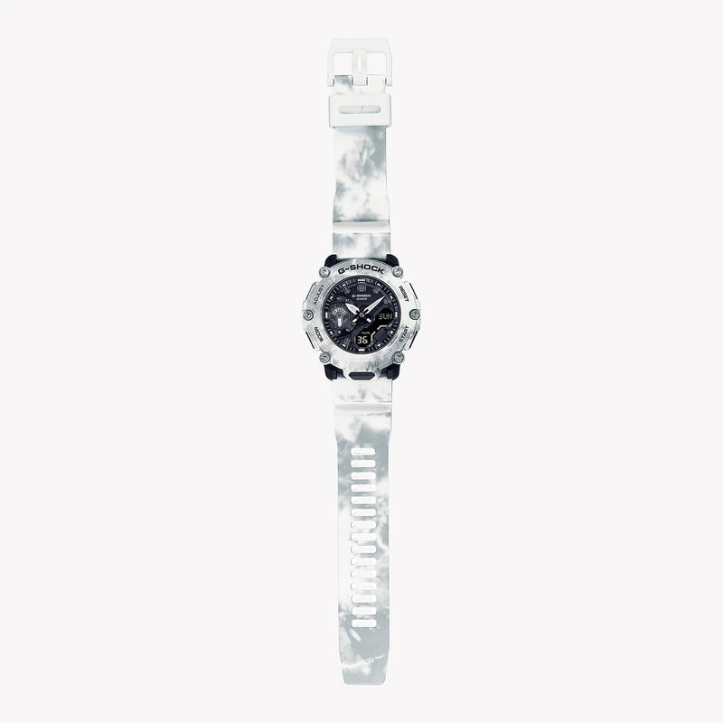 G-Shock Men's White Resin Watch, Digital Dial | Ga-2200gc-7adr by i-watch