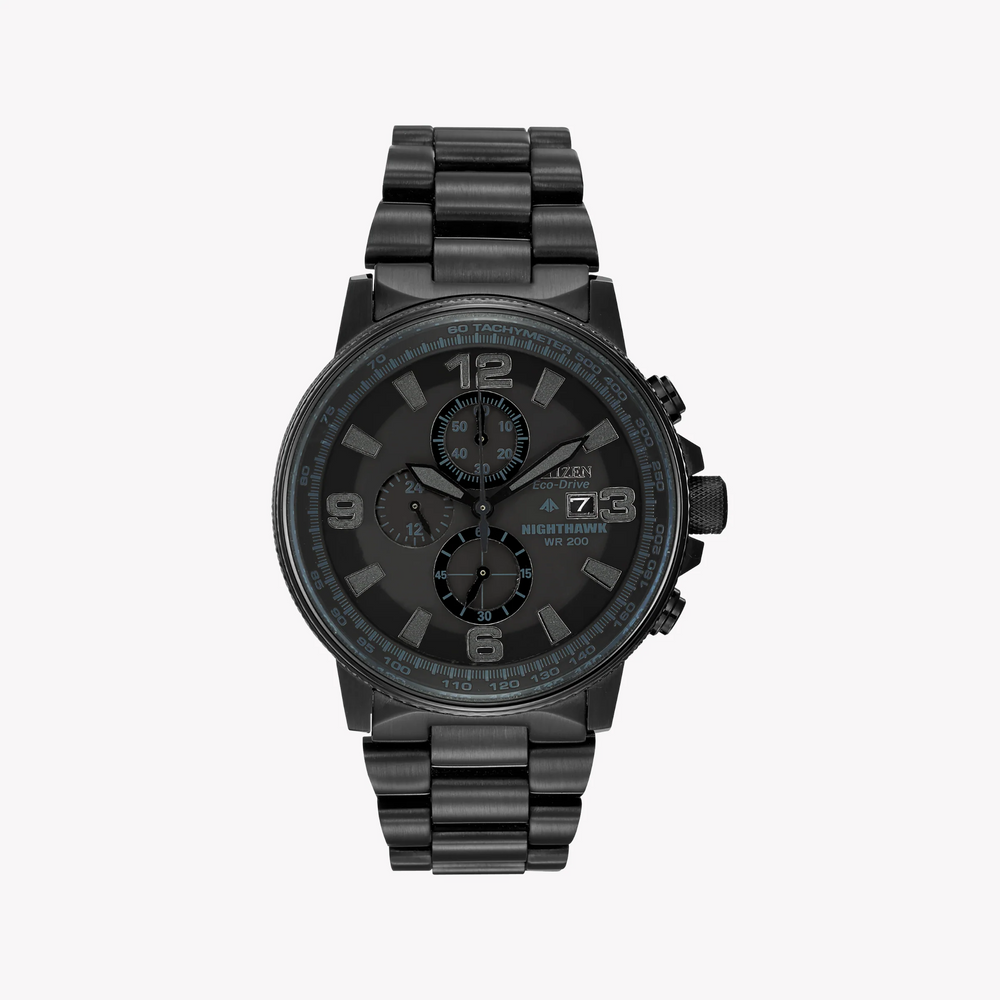 Citizen Ca0295-58e Black Stainless Steel - Powerful Eco-Drive Men's Watch by i-watch