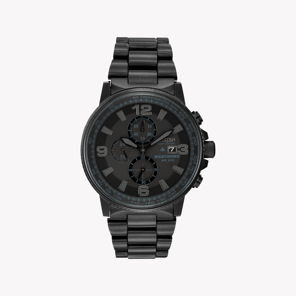 CITIZEN CA0295-58E BLACK STAINLESS STEEL - POWERFUL ECO-DRIVE MEN'S WATCH-i-Watch-4