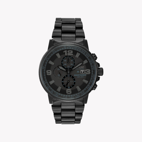 Citizen Ca0295-58e Black Stainless Steel - Powerful Eco-Drive Men's Watch by i-watch