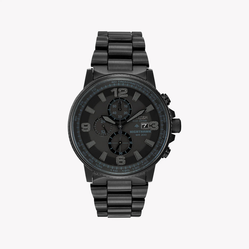 Citizen Ca0295-58e Black Stainless Steel - Powerful Eco-Drive Men's Watch by i-watch